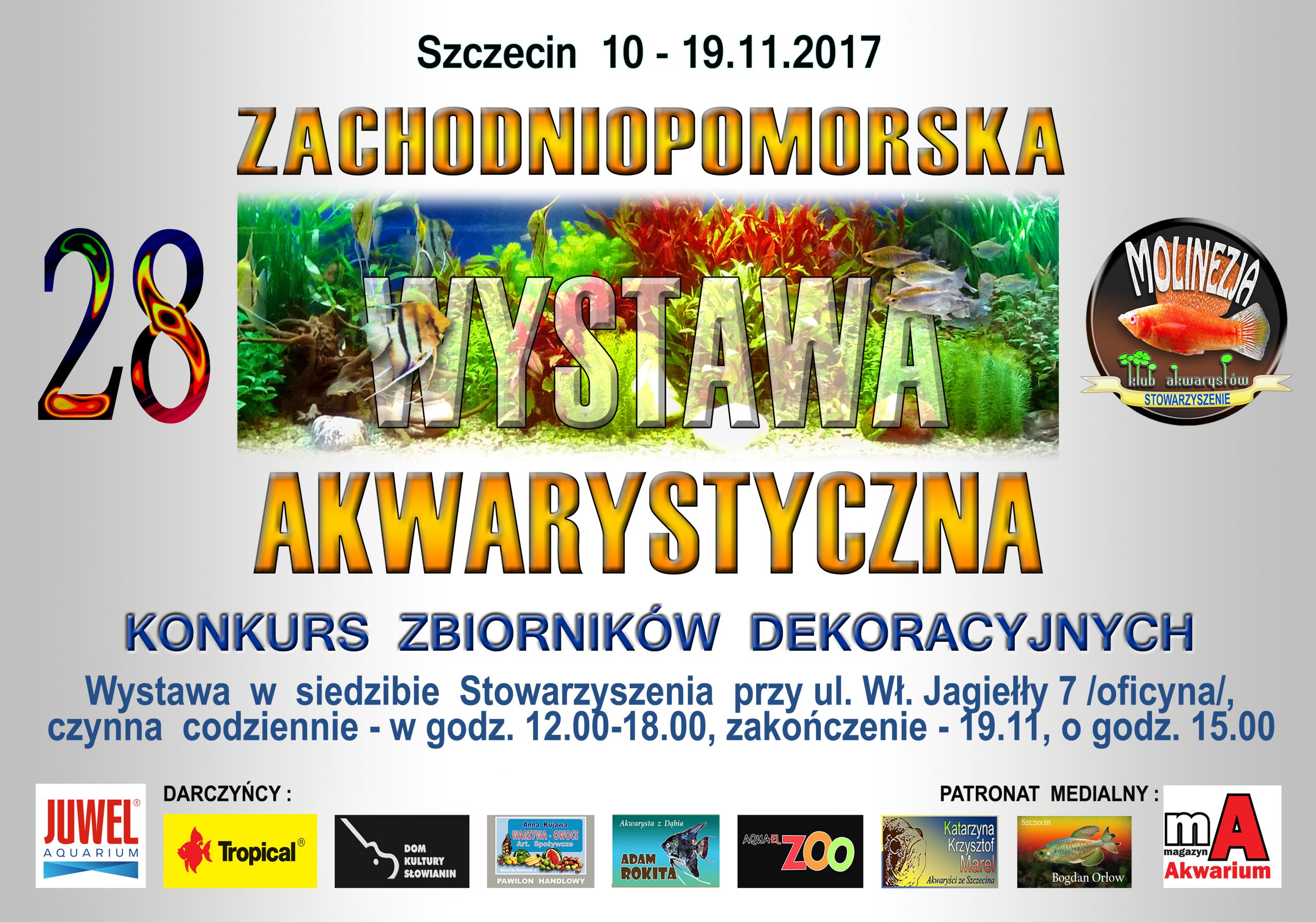 28 Zachodniopomorska Wystawa Akwarystyczna - Szczecin